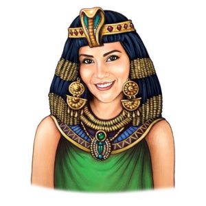 Cleopatra tekening 