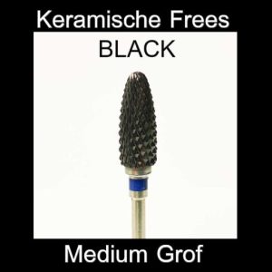 Keramische Frees Black Medium Grof