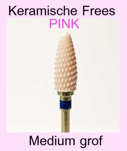Keramische Frees Pink Medium Grof